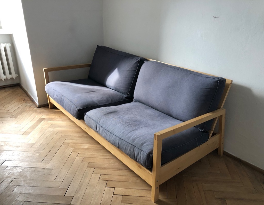 Sofa rozkładana Ikea Lillberg z funkcją spania Warszawa Kup teraz