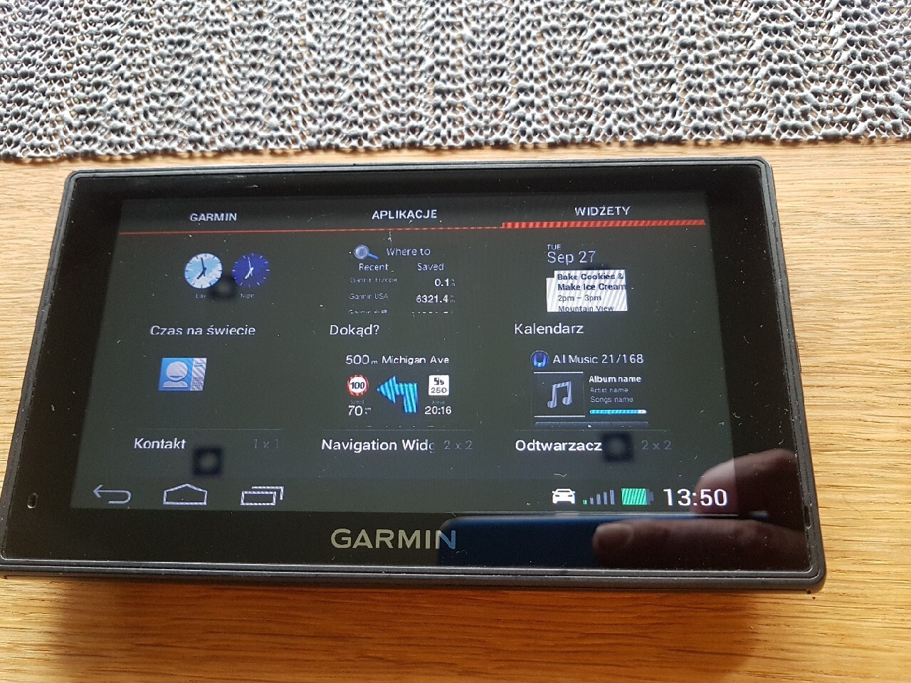 Garmin fleet 670 gps nawigacja Domaszków Licytacja na Allegro Lokalnie