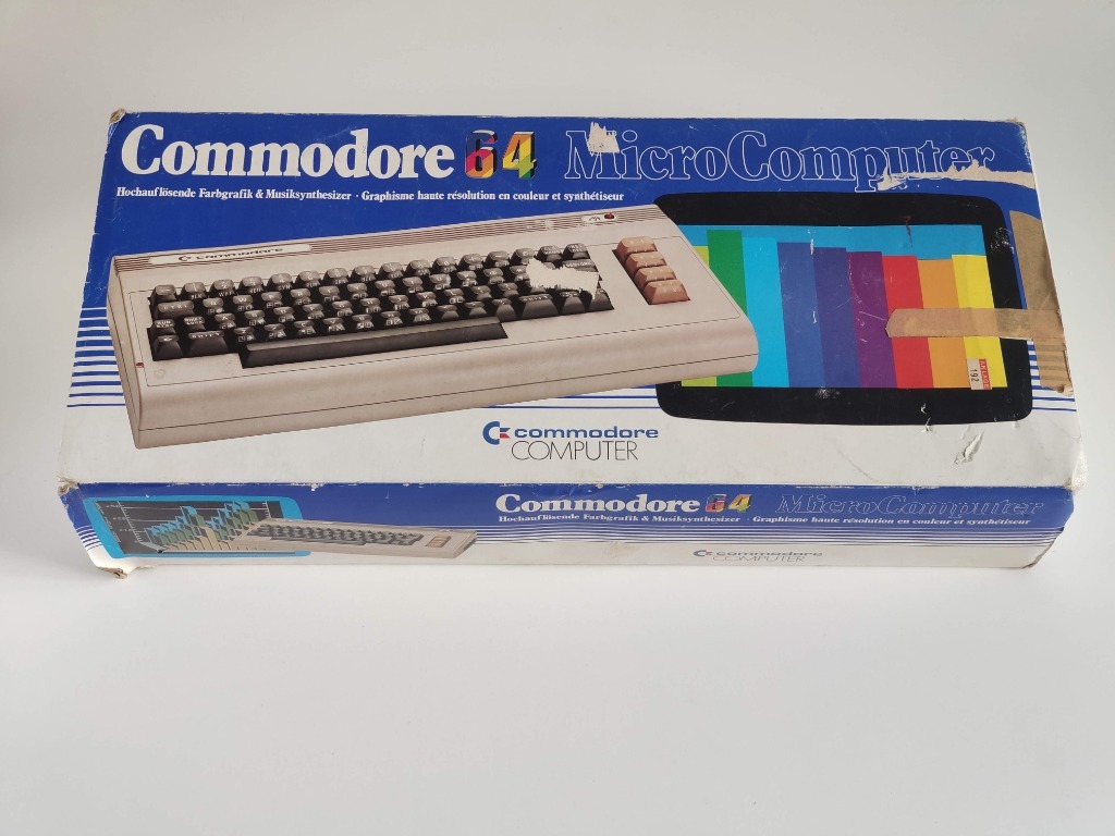 Commodore C64, BOX. | Czapury | Ogłoszenie na Allegro Lokalnie