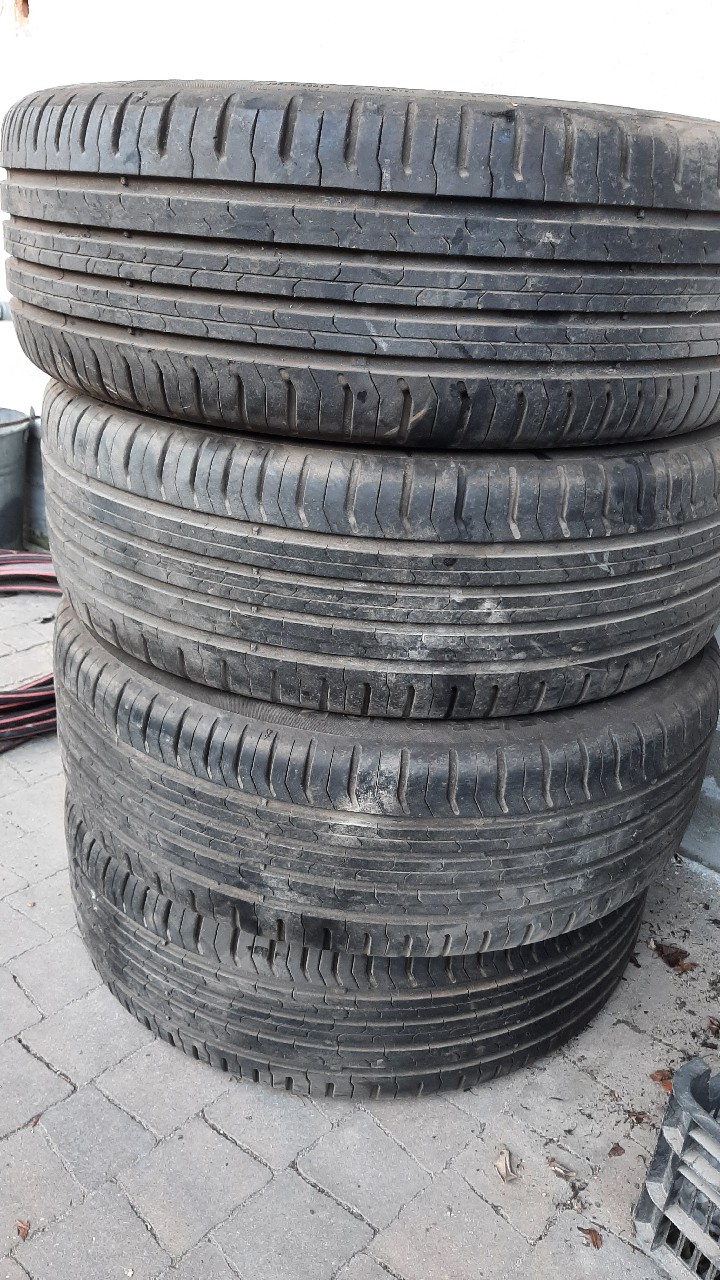 КОМПЛЕКТ 4 ШИНИ ЛІТНІ 195/55R16 87HN CONTINENTAL Z 2019 CONTIECOCONTAKT 5 