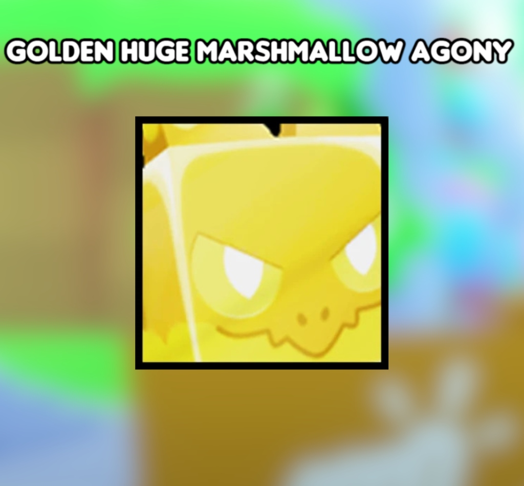HUGE GOLDEN MARSHMALLOW AGONY PET SIMULATOR 99! warszawa Kup