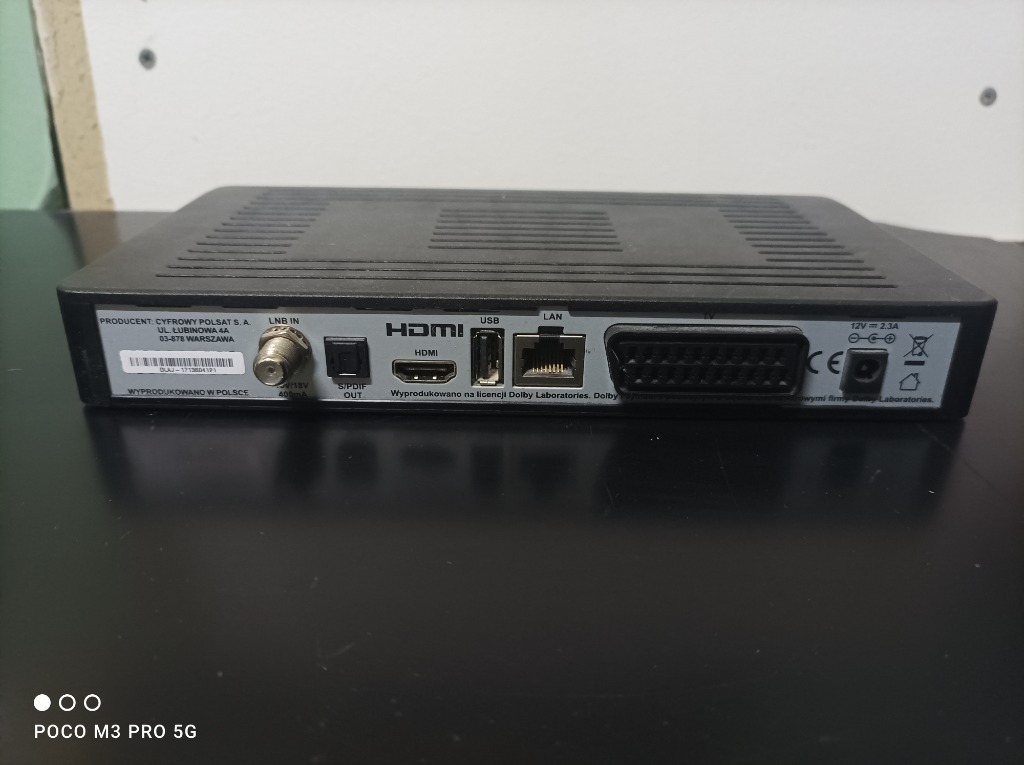 Dekoder HD 5500 S Tarnobrzeg Kup teraz na Allegro Lokalnie