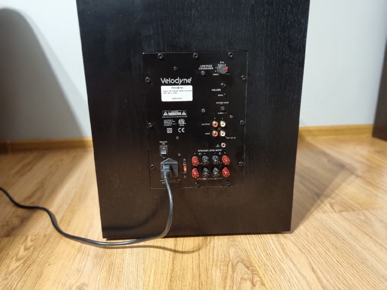 Velodyne CHT12 QR subwoofer aktywny Siedlce Kup teraz na Allegro