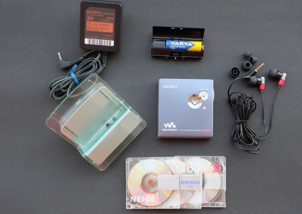 SONY WALKMAN minidisc, MDLP, ATRAC TYPE S, NET MD Kraków Licytacja na Allegro Lokalnie