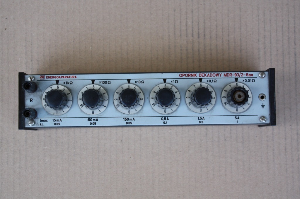 Opornik Dekadowy MDR-93/2-6aa ENERGOAPARATURA | Toruń | Kup teraz na ...