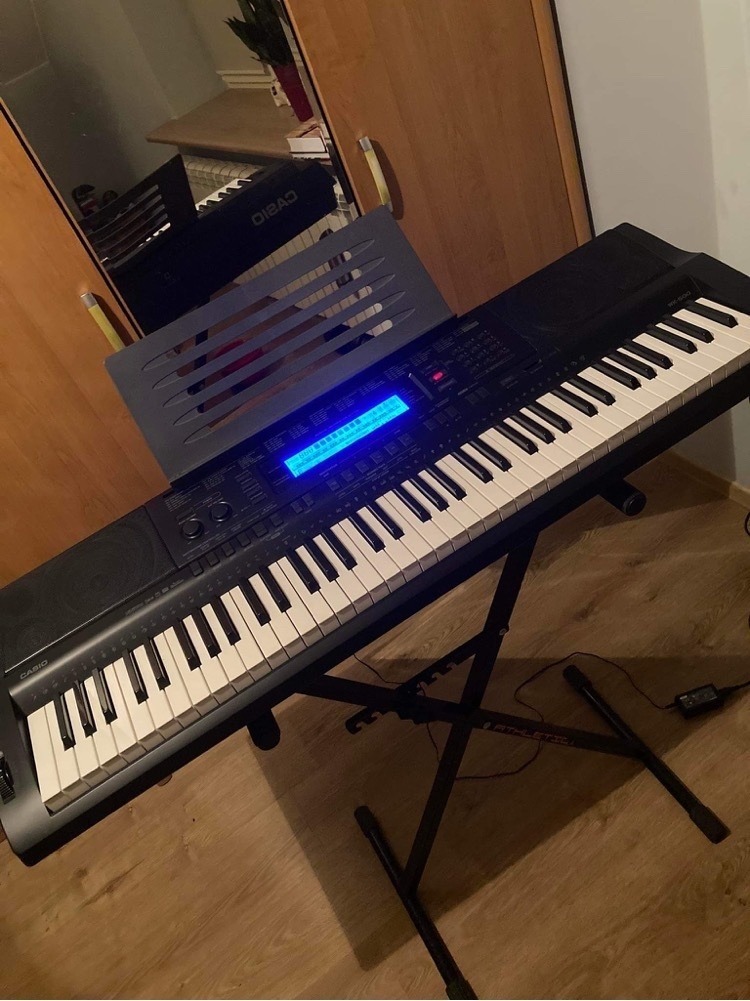 Keyboard CASIO WK500 Warszawa Ogłoszenie na Allegro Lokalnie