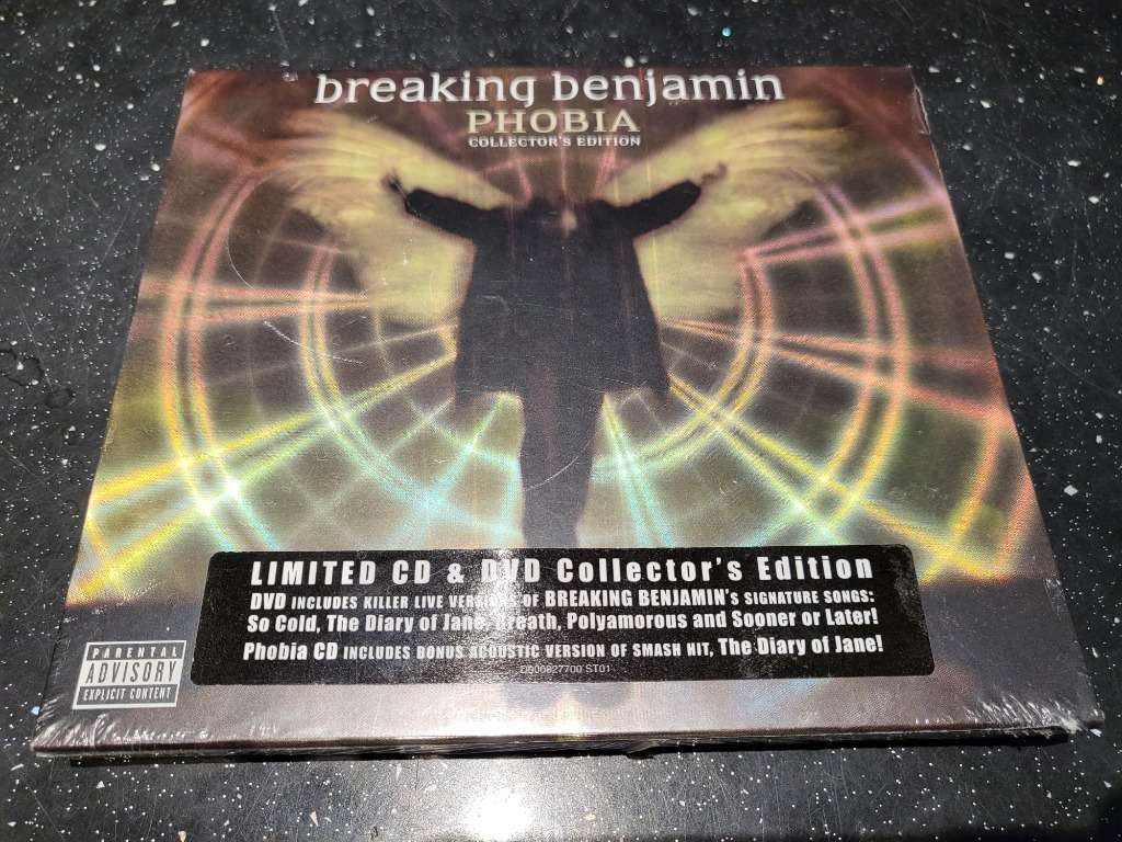 Breaking Benjamins - Phobia cd+dvd | Sosnowiec | Licytacja na Allegro ...