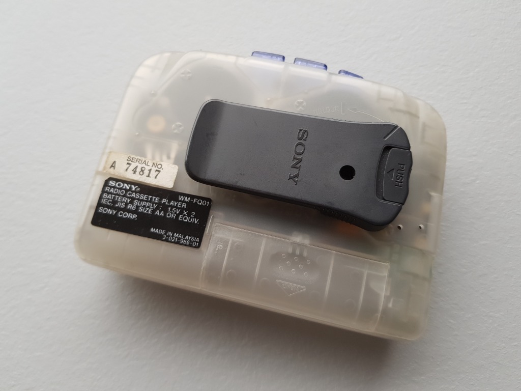 Vintage SONY Walkman Freq WMFQ01 Radio ZAMBRÓW Licytacja na