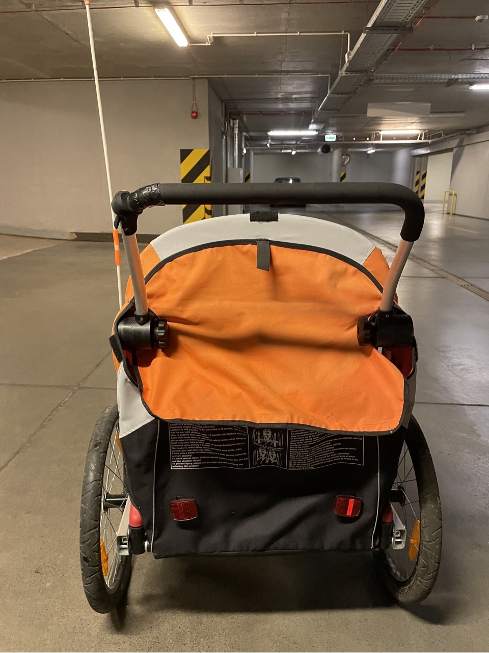 Przyczepka rowerowa firmy Giant model PEAPOD DUO Warszawa Kup teraz na Allegro Lokalnie