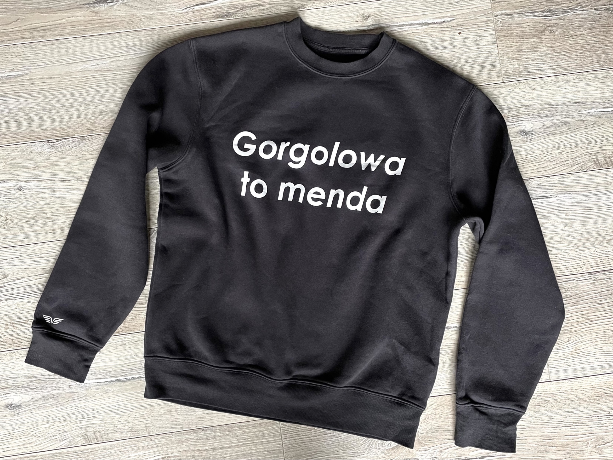 Czarna bluza ajwaj gorgolowa to menda r m | Kraków | Kup teraz na Allegro  Lokalnie