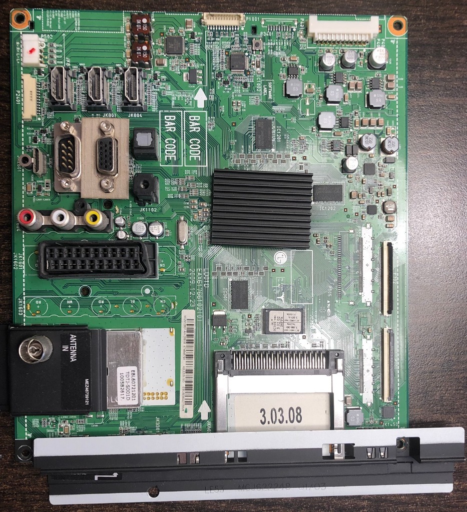 Płyta główna LG 42LE4500 EAX61766102 | Strzebiń | Kup teraz na Allegro ...