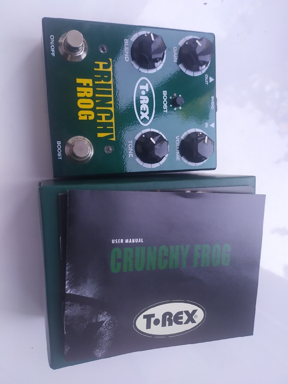 T.REX Crunchy Frog オーバードライブ＆ブースト　超おすすめ歪み T.REX Crunchy Frog オーバードライブ＆ブースト超おすすめ歪み