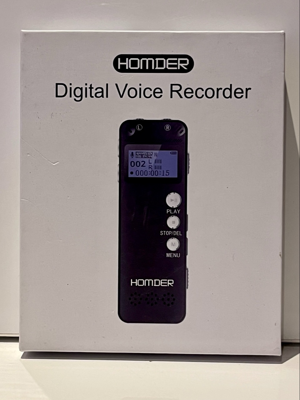Dyktafon Cyfrowy Homder 32GB Digital Voice Recorder | Łódź | Kup teraz ...