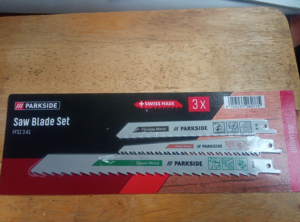PARKSIDE (Bosch) SAW BLADE SET PFSZ 3 A1 UNIVERSAL Puck Kup teraz