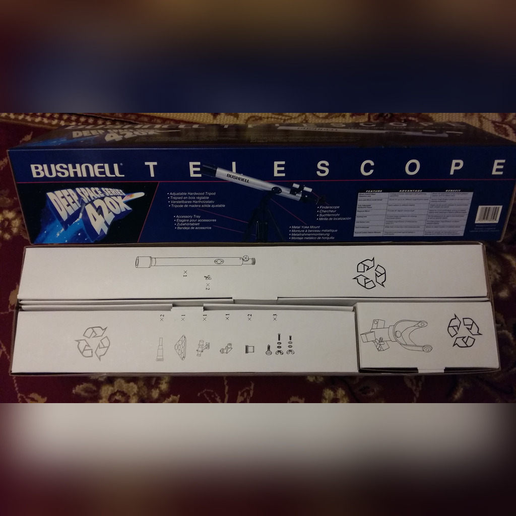 Teleskop Bushnell Deep Space Series 420x Warszawa Ogłoszenie na