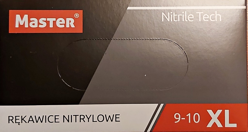 НИТРИЛОВЫЕ ПЕРЧАТКИ MASTER Nitrile Tech R: XL