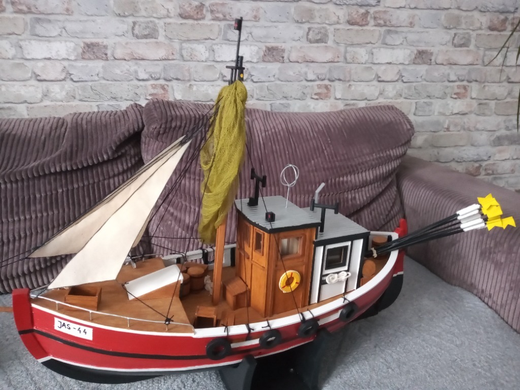 Kuter Rybacki statek DREWNO Kutra Rybackiego | Trzcińsko-Zdrój | Kup ...