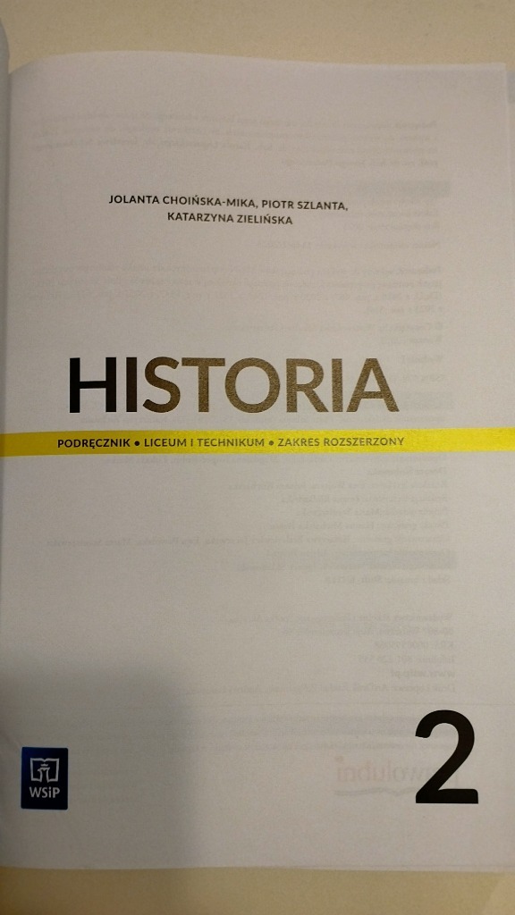 Historia 2. NOWA EDYCJA. Zakres Rozszerzony. | Skrzeszew | Kup teraz na ...