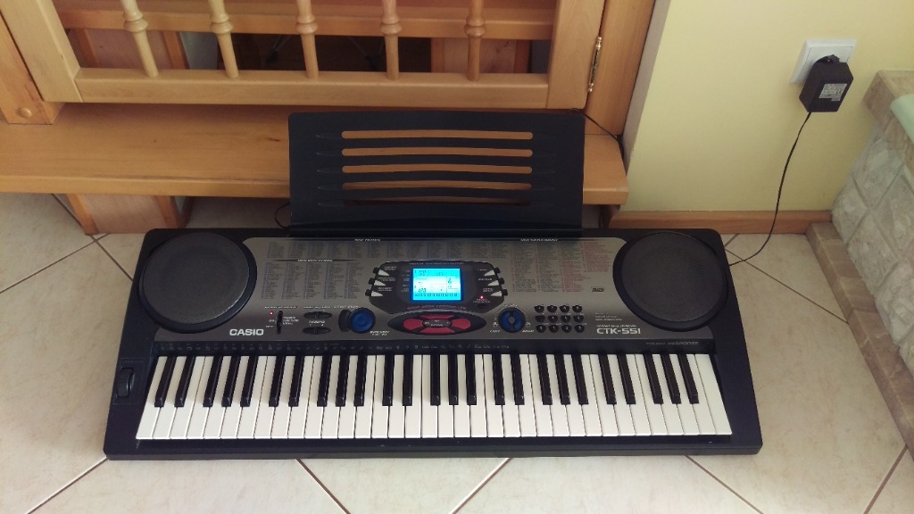 Keyboard Casio Ctk 551 Wawrów Kup teraz na Allegro Lokalnie