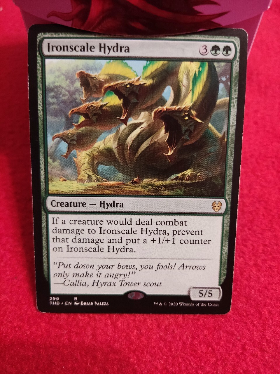 Karta MTG Magic the Gathering Ironscale Hydra THB Warszawa Kup teraz na Allegro Lokalnie