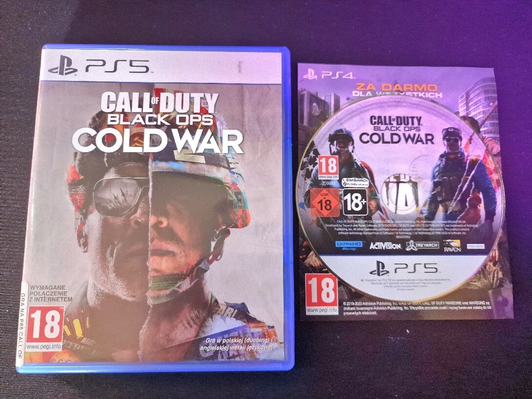 Call of Duty Black Ops Cold War PS5 Zwierzyniec Kup teraz na