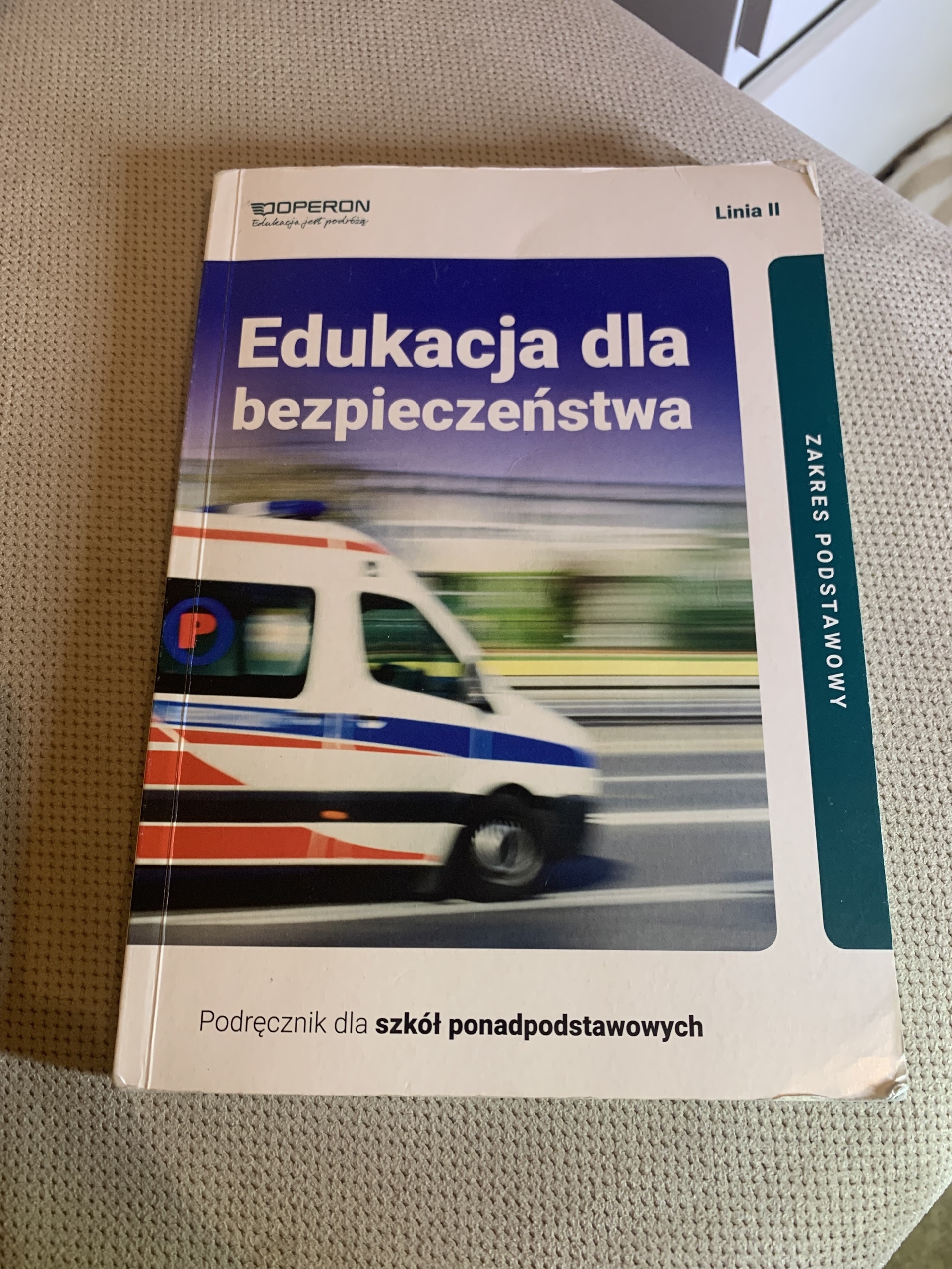 Edukacja Dla Bezpieczeństwa Operon Podręcznik