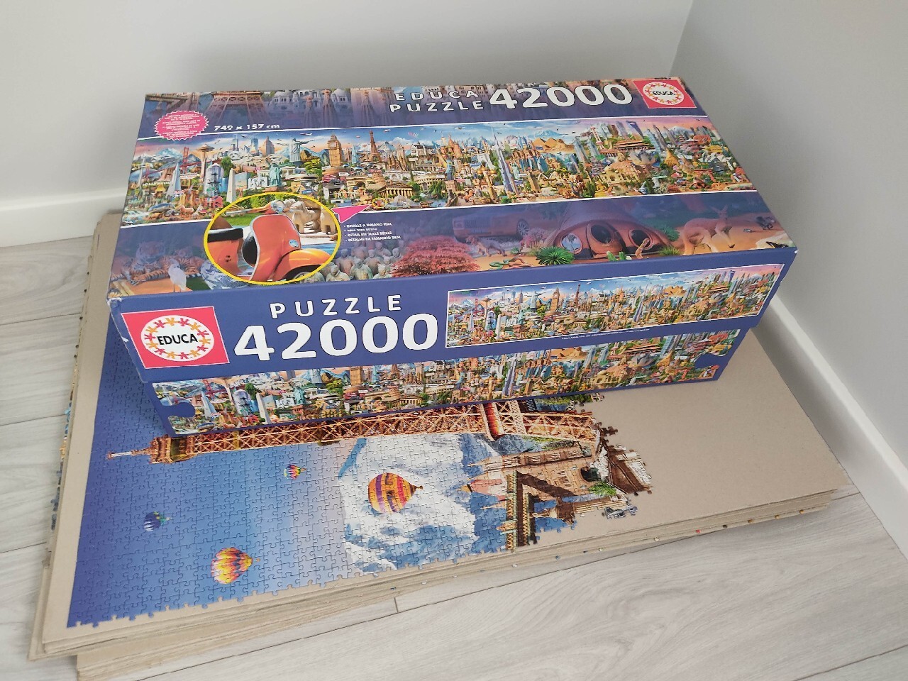 Puzzle 42000 edycja dookoła swiata, Olsztyn