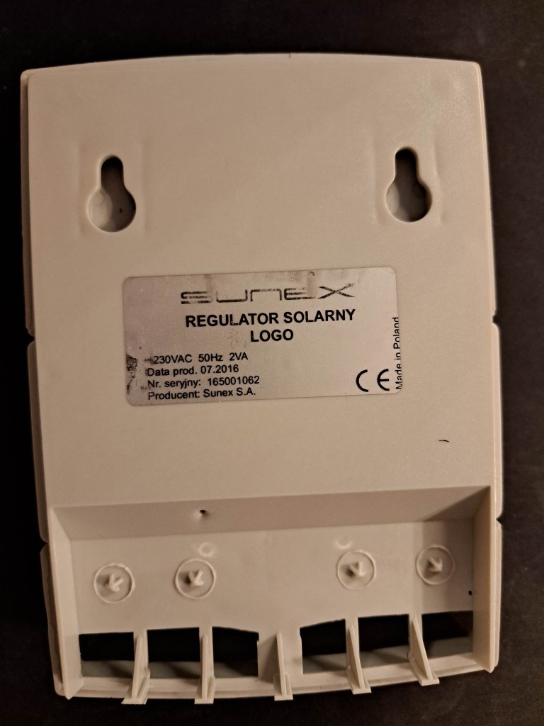 REGULATOR SOLARNY LOGO Kolektor Słoneczny SUNEX Kielce Kup teraz