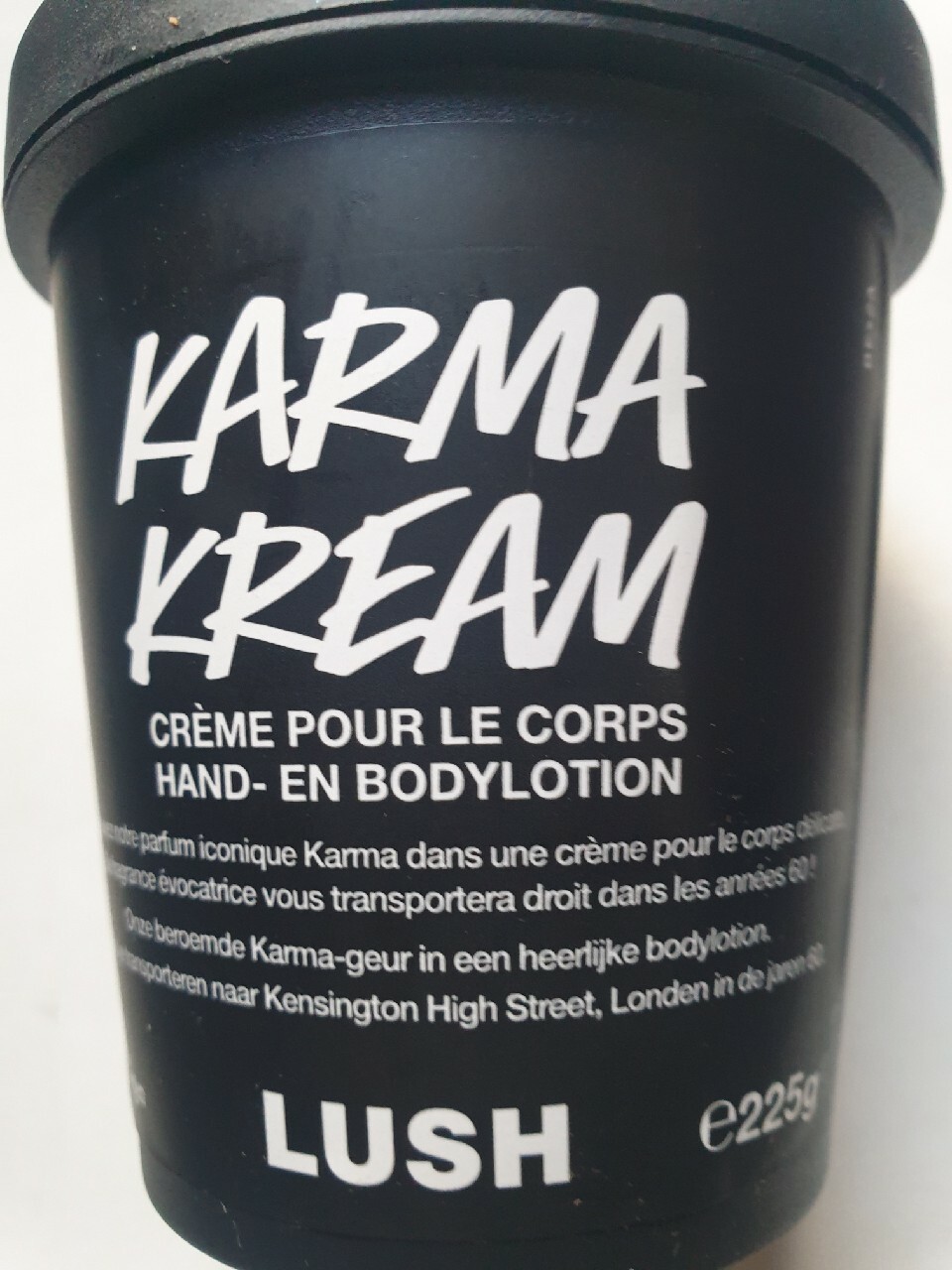 LUSH Karma Kream 225g balsam do ciała Łódź Kup teraz na Allegro Lokalnie