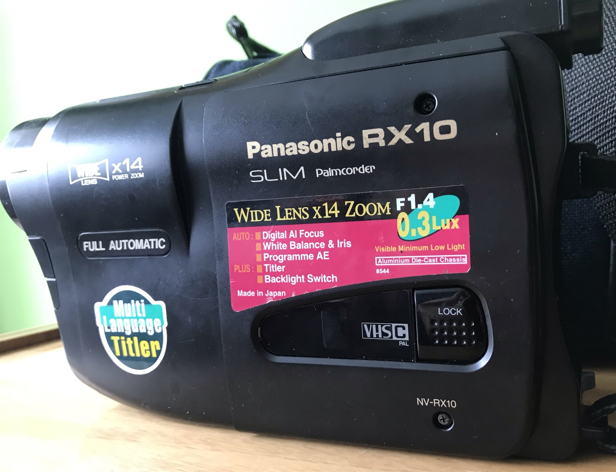 Namaak Slot Toegangsprijs Kamera Panasonic RX 10 (slim, vhs, kasety) | Krosno | Licytacja na Allegro  Lokalnie