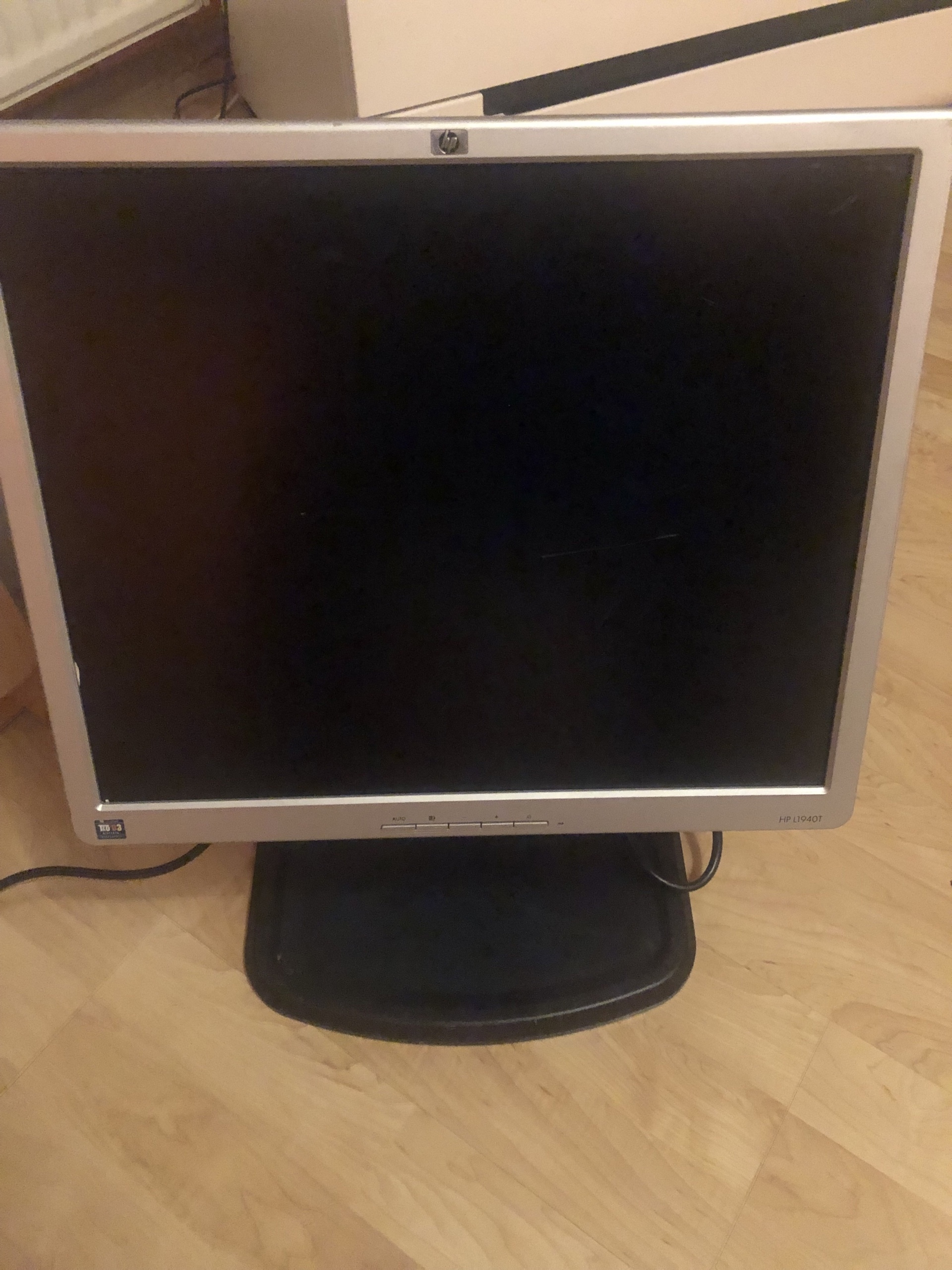 Monitor HP L1940T uszkodzony Malbork Licytacja na Allegro Lokalnie