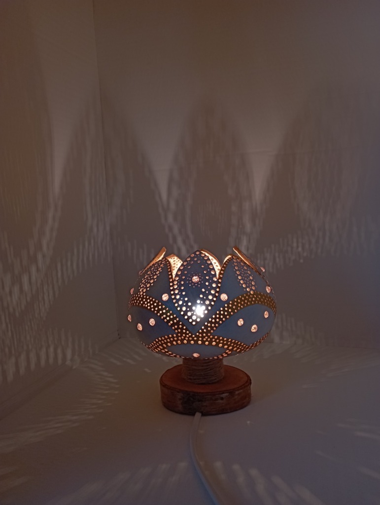 Lampa z tykwy 100 HANDMADE Radom Kup teraz na Allegro Lokalnie