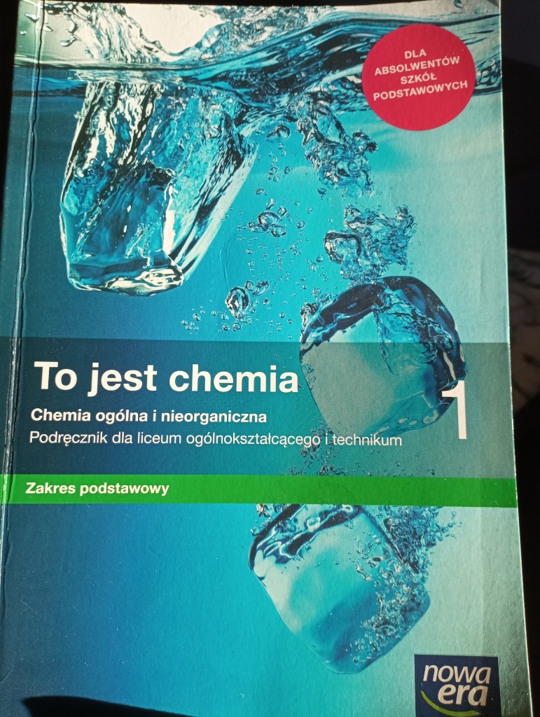 Chemia Nowa Era 1 Liceum