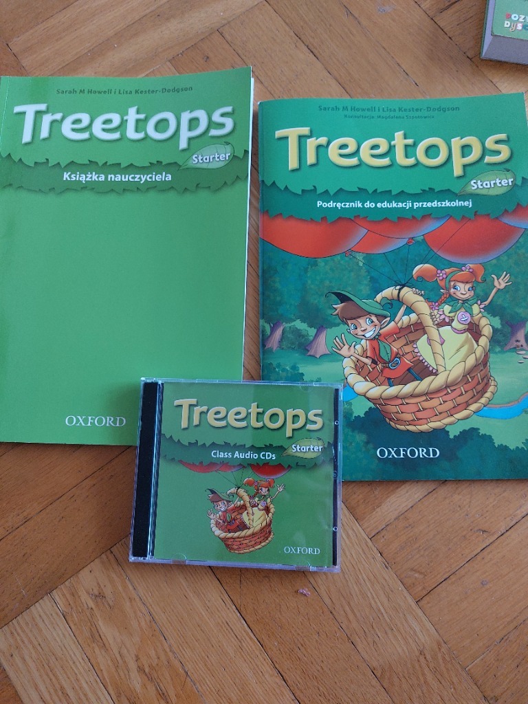 TREETOPS starter podręcznik nauczyciela+ćwiczenia+ Warszawa Kup