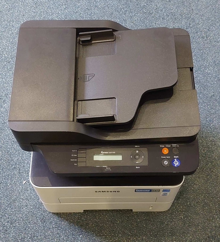 Drukarka SAMSUNG M2875ND błąd U12315, U12320 Gdynia Kup teraz