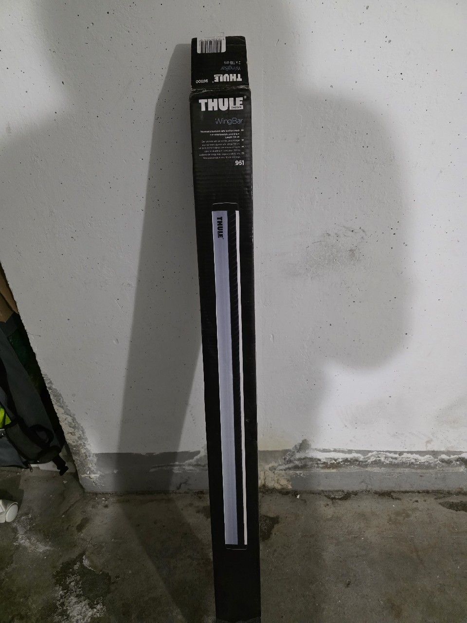 КОМПЛЕКТ БАГАЖНИКА THULE БАЛКИ WINGBAR 961 ЗАДНІ ФАРИ 753 НАБІР 4062 