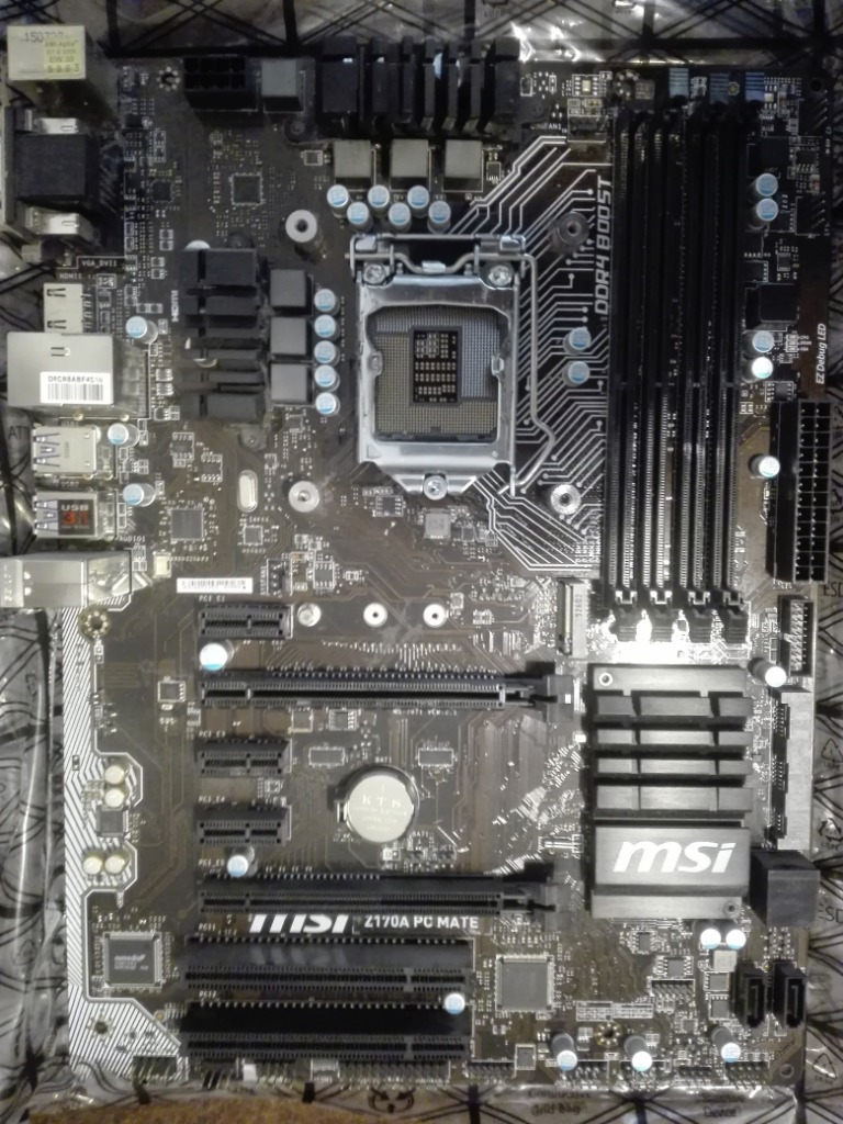 Licytacja Plyta Glowna Msi Z170a Pc Mate Mysiadlo Allegro Lokalnie