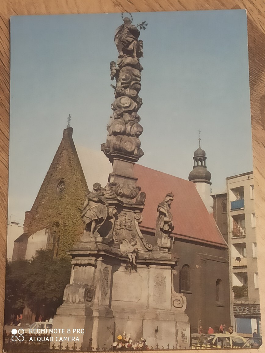 Racibórz kolumna Matki Bożej Głubczyce Licytacja na Allegro Lokalnie