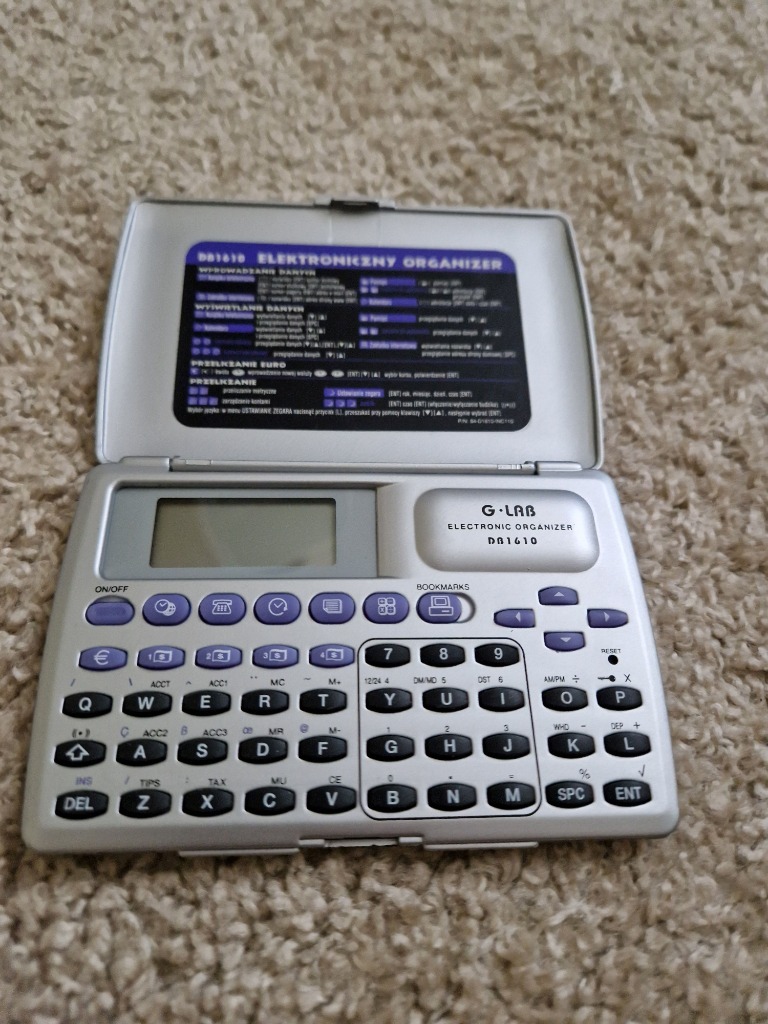 Elektroniczny Organizer Glab Db1610 Niska cena na Allegro.pl