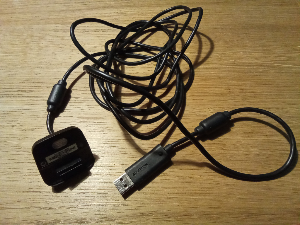 Xbox 360 Play And Charge Kit kabel do pada xbox Kraków Kup teraz