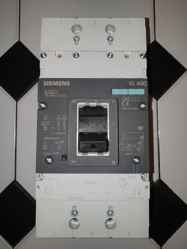 WYŁĄCZNIK SIEMENS VL400 400A 3VL4740-1DE36-0AA0 | Kalisz | Kup teraz na ...