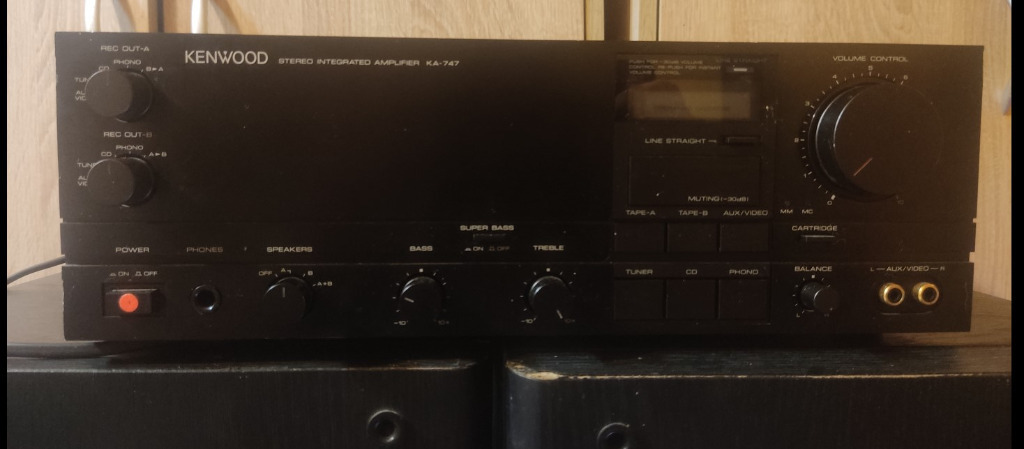Wzmacniacz Kenwood ka-747 | Jaćmierz | Kup teraz na Allegro Lokalnie