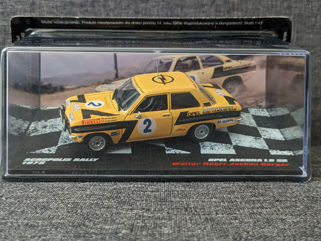 Bedford Blitz Opel Rally Team 1982-83 – Miniature 1/43 Altaya – Neuf