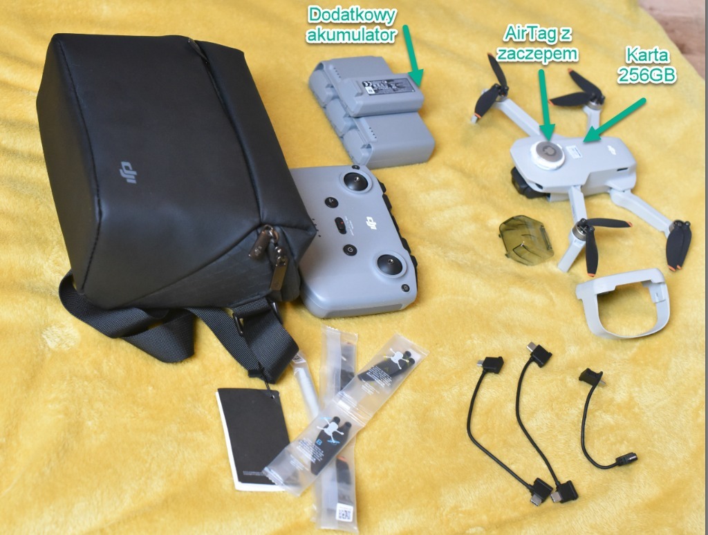 DJI Mavic Mini 2 Fly More Combo +AirTag+256GB+aku Suwałki Kup teraz