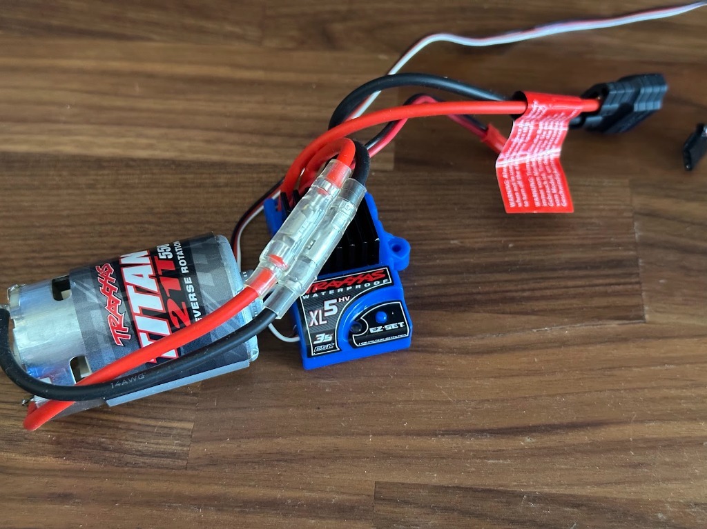 Regulator obrotów XL5HV 3S Traxxas + Silnik Titan Gdańsk Kup teraz