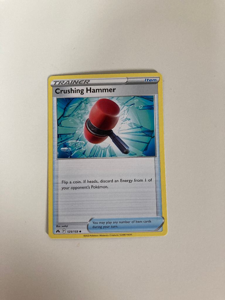 Pokemon TCG Crown Zenith Crushing Hammer 125/159 Kiełpino Kup