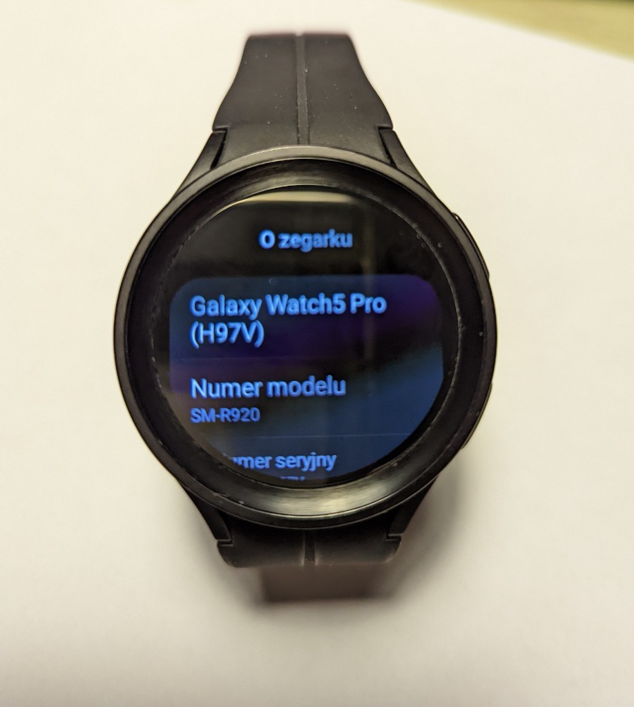Samsung Galaxy Watch 5 Pro SMR920 Czarny Sucha Beskidzka Kup teraz