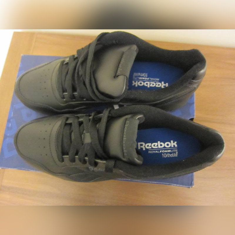 reebok royal foam lite ortholite czarne