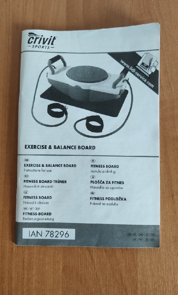 CRIVIT Exercise & Balance Board Nowa Wieś Licytacja na Allegro Lokalnie