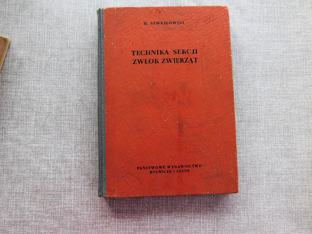 Technika Sekcji Zwłok Zwierząt 1956 | Kosakowo - Dębogórze | Kup teraz ...